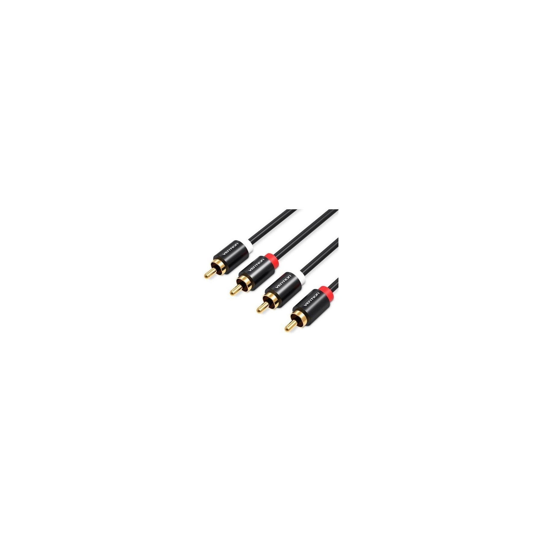 Cable Estéreo Vention Vab-R06-B200/ 2X Rca Macho 2X Rca Mach