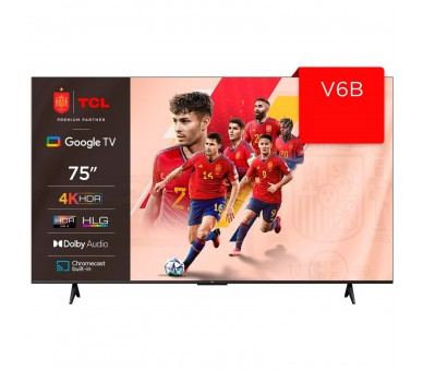 Tcl 75V6B / Televisor Smart Tv 75" Direct Led Uhd 4K Hdr