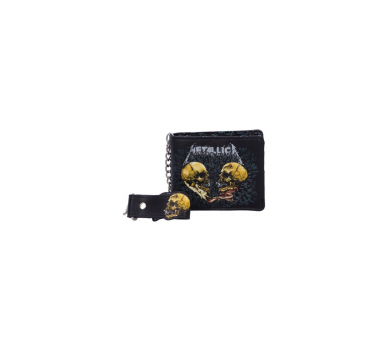 Cartera Tarjetero Metallica - Sad But True 11 Cm, Pu