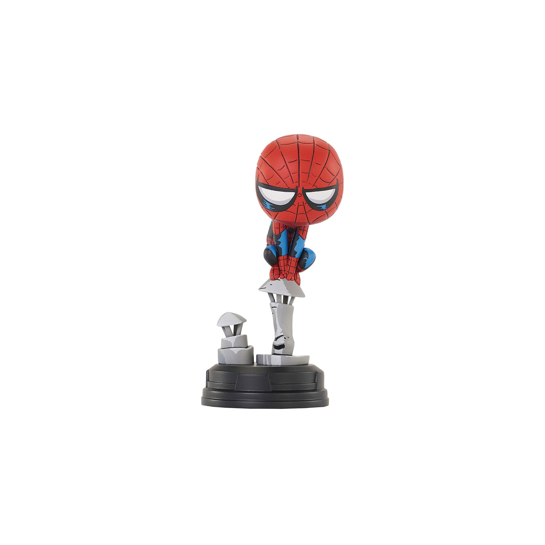 Fig. Estatua Spider-Man On Chimney