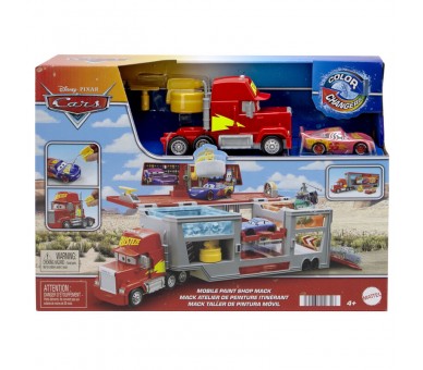 Mack Taller de Pintura Movil Cars Disney Pixar