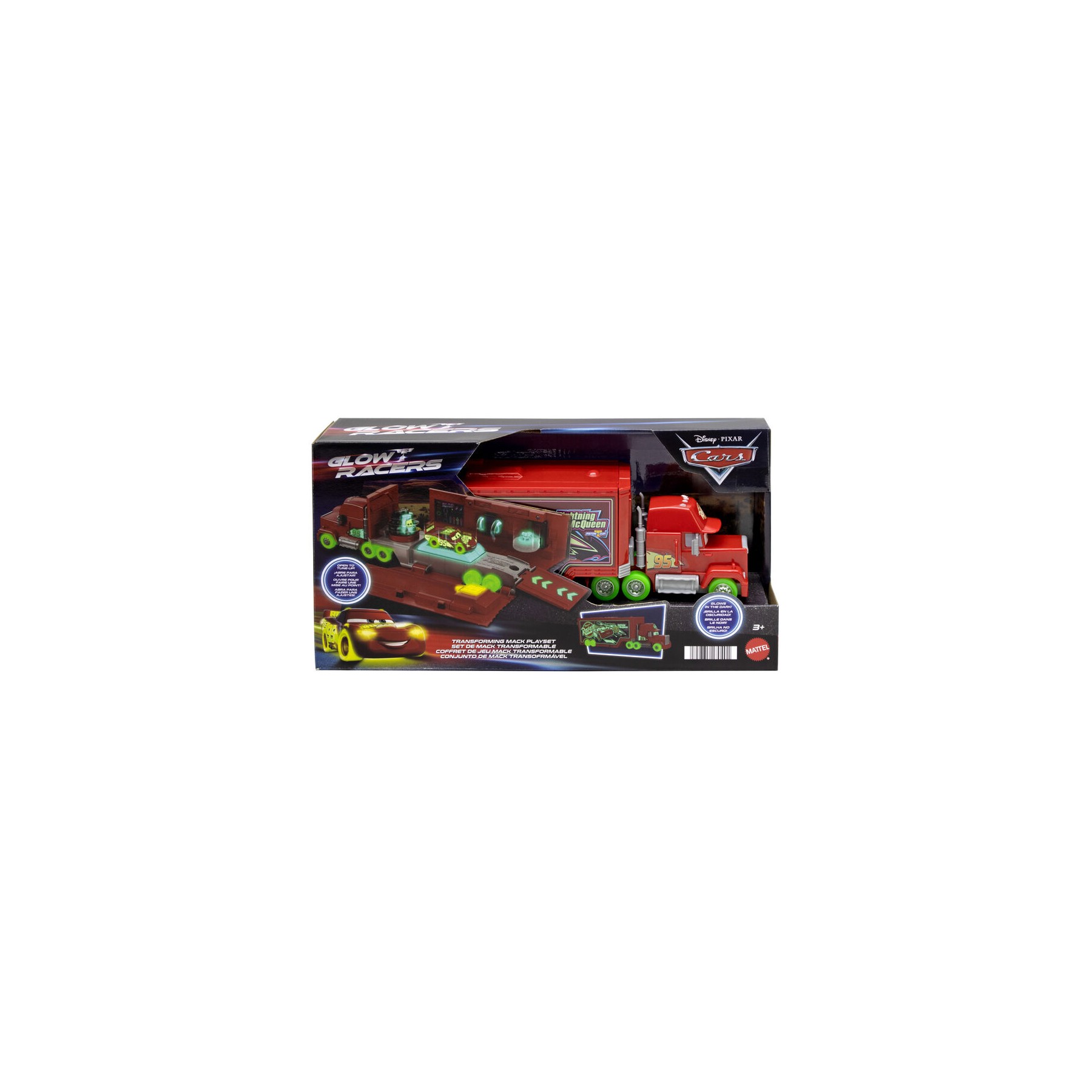 Playset Mack Transformable Cars Disney Pixar