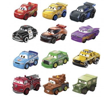 Mini coche Cars Disney Pixar surtido