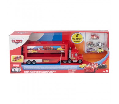 Mini Mack + 5 mini coches Cars Disney Pixar