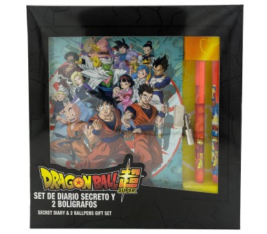 Set diario + 2 boligrafos Dragon Ball