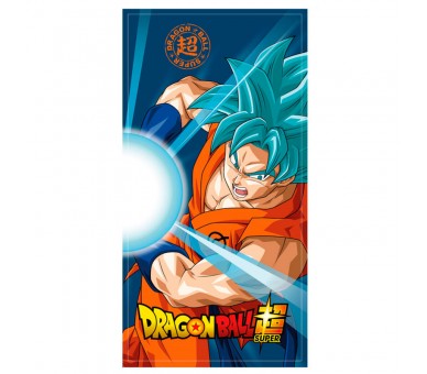 Toalla Goku Super Saiyan Blue Dragon Ball Super algodon