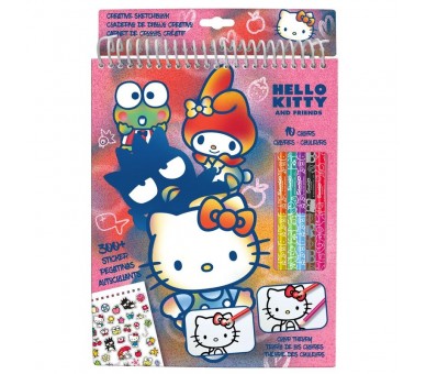 Set colorear lapices Hello Kitty