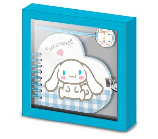 Set diario + boligrafo Cinnamonroll Hello Kitty