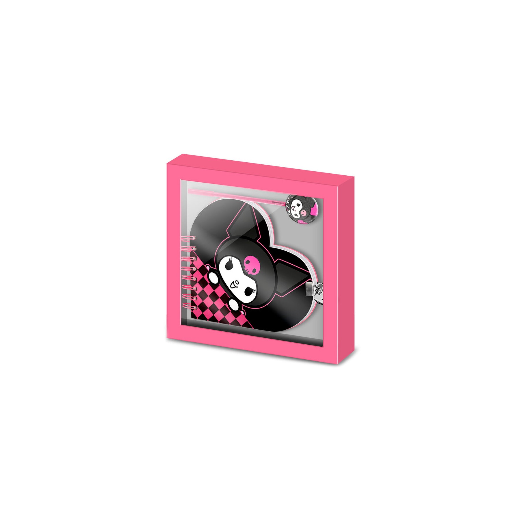 Set diario + boligrafo Kuromi Hello Kitty