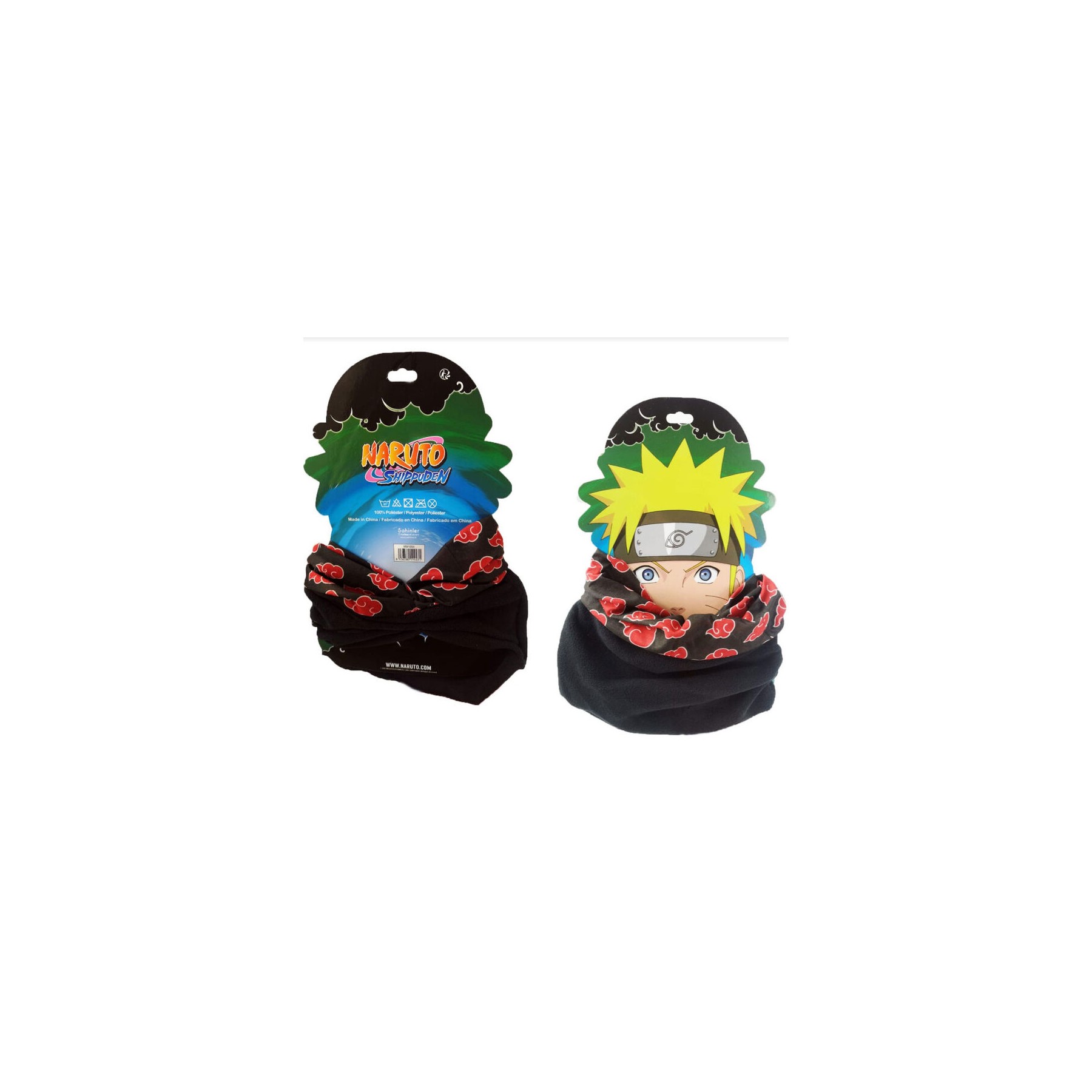 Braga cuello coralina Naruto