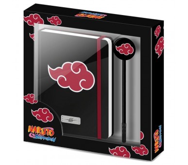 Set diario + boligrafo Naruto Shippuden