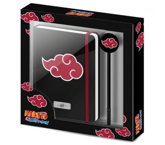 Set diario + boligrafo Naruto Shippuden