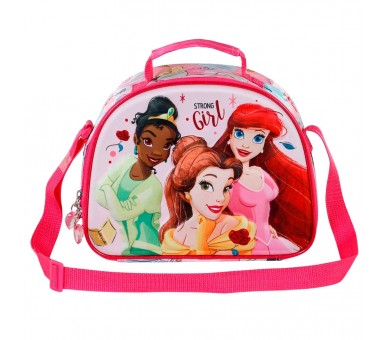 Bolsa portameriendas 3D Strong Princesas Disney