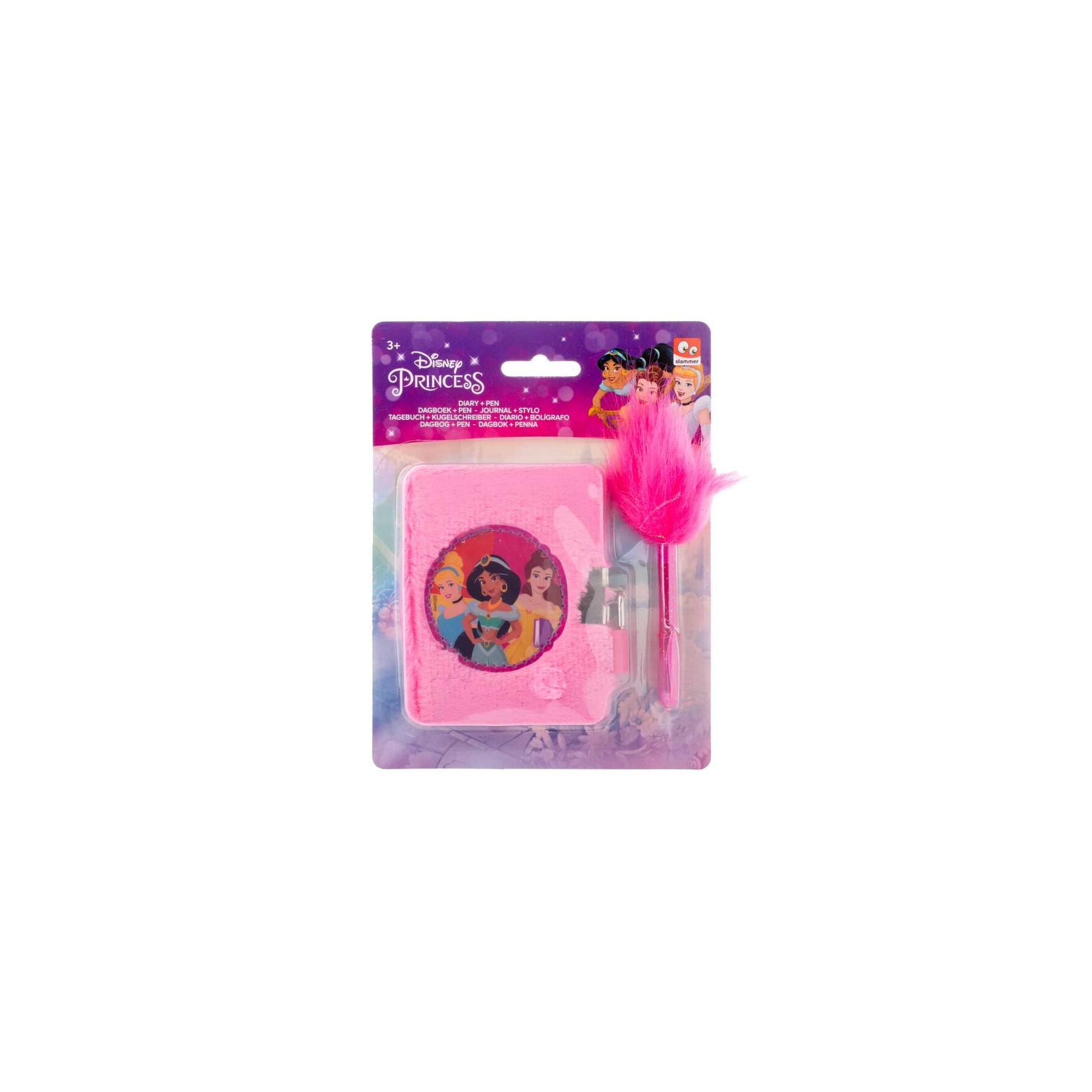 Mini diario + boligrafo Princesas Disney