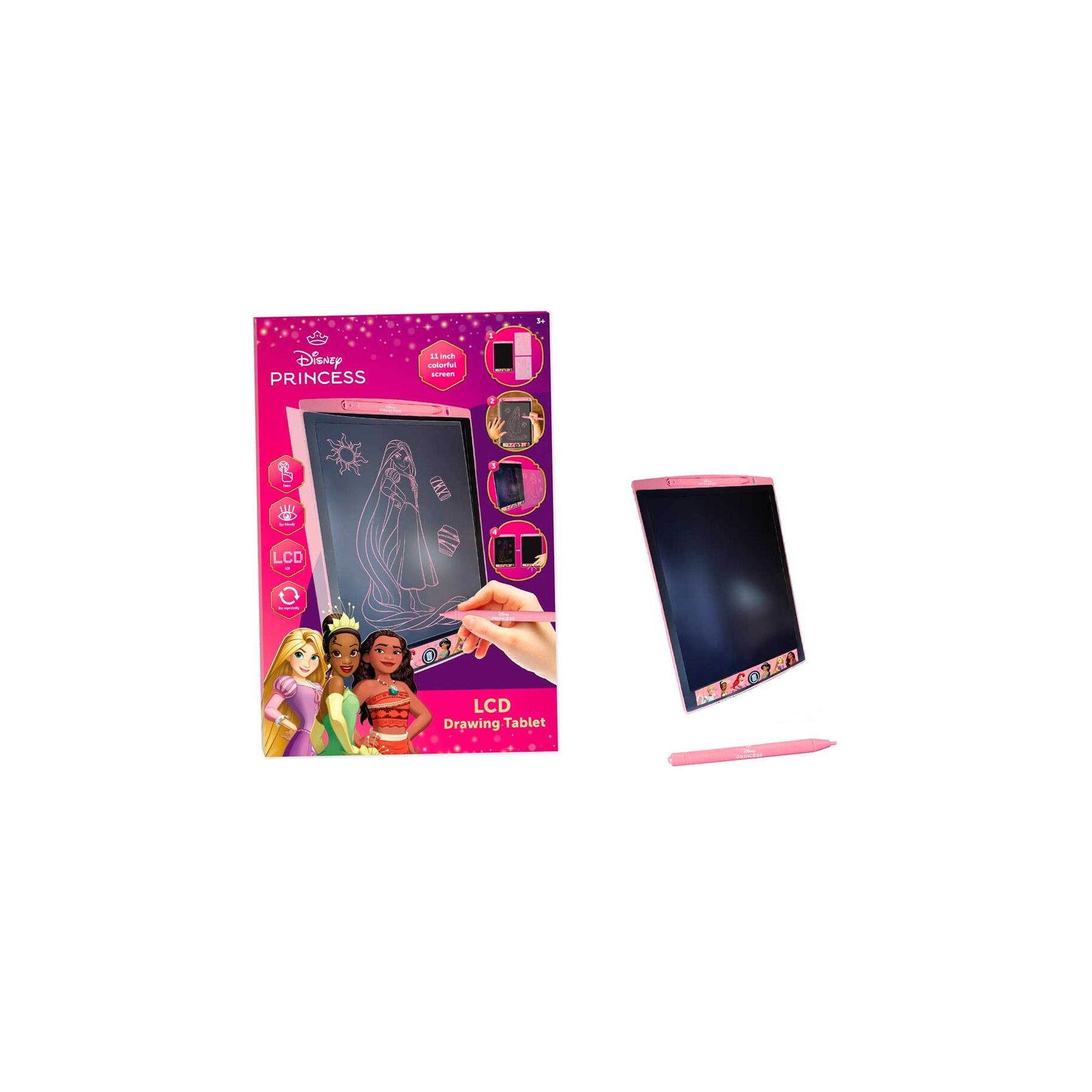 Tablet dibujo LCD Princesas Disney
