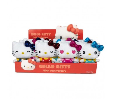Peluche 50th Anniversary Hello Kitty 16cm surtido