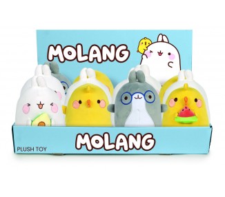 Peluche Molang 18cm surtido