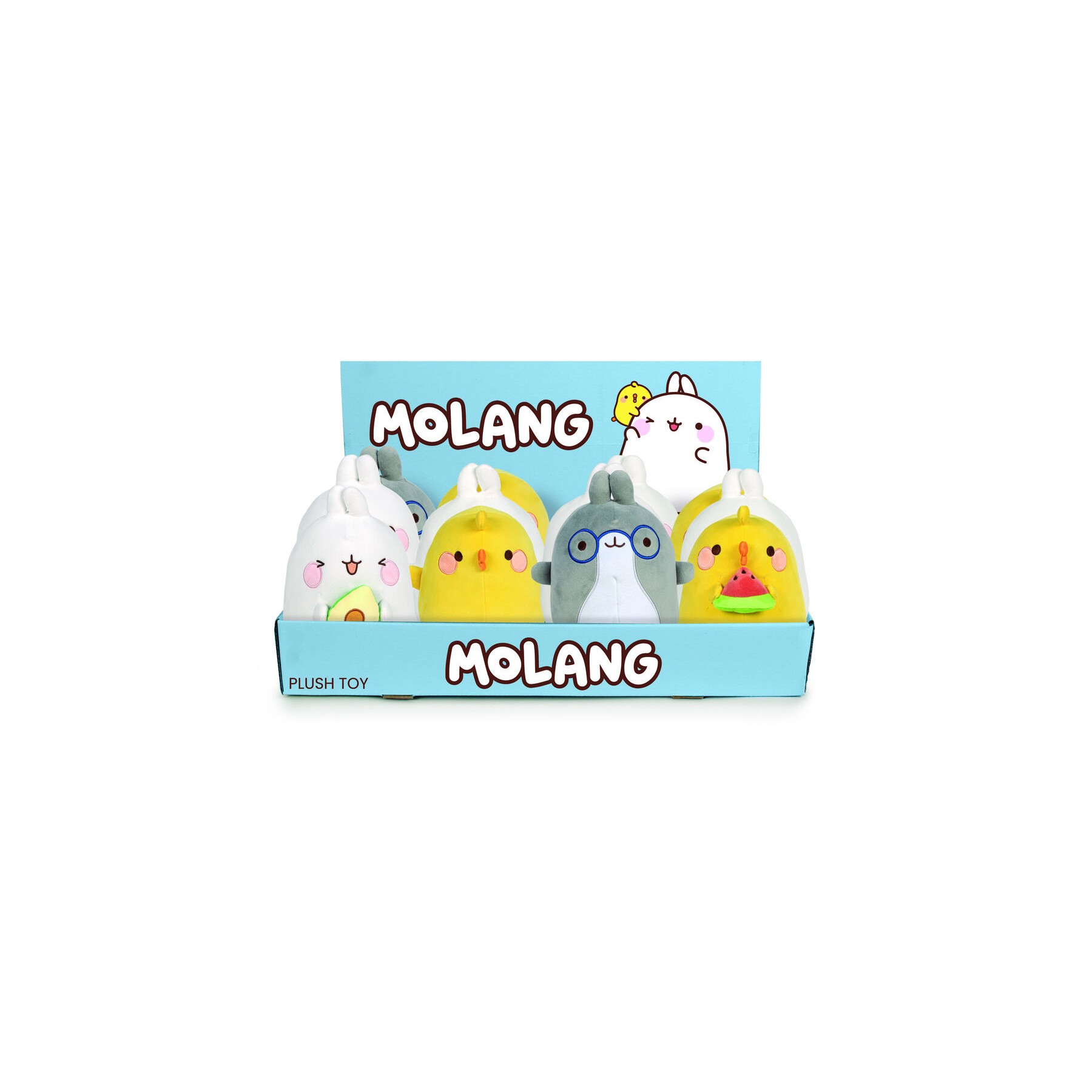 Peluche Molang 18cm surtido