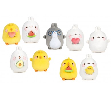 Peluche Molang 23cm surtido