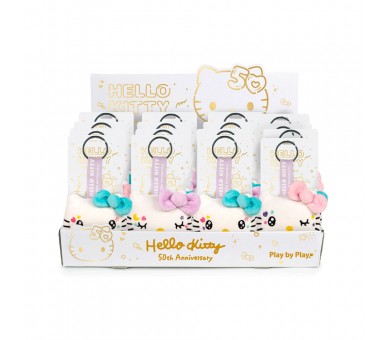 Llavero peluche 50th Anniversary Hello Kitty 7cm surtido