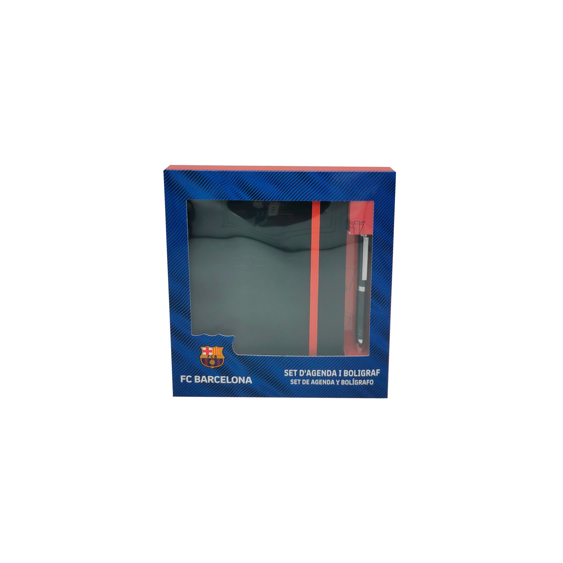 Set agenda + boligrafo FC Barcelona