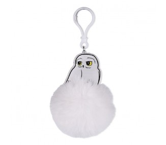 Llavero Pompom Hedwig Harry Potter