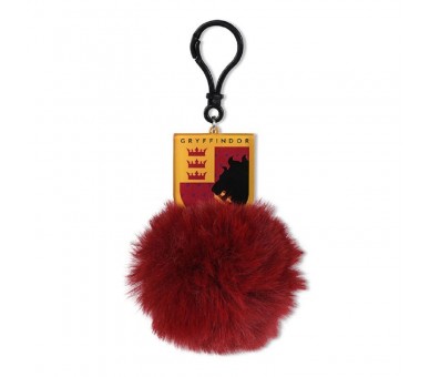 Llavero Pompom Escudo Gryffindor Harry Potter