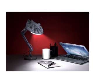 Lampara Flexo Halcón Milenario Star Wars