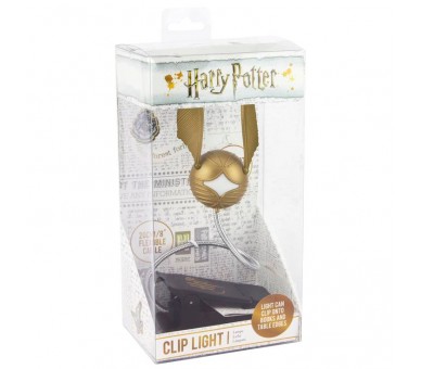 Lampara flexo Snitch Dorada Harry Potter