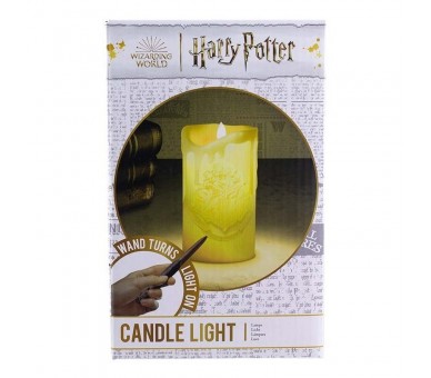 Lampara Vela con mando remoto Varita Harry Potter 15cm