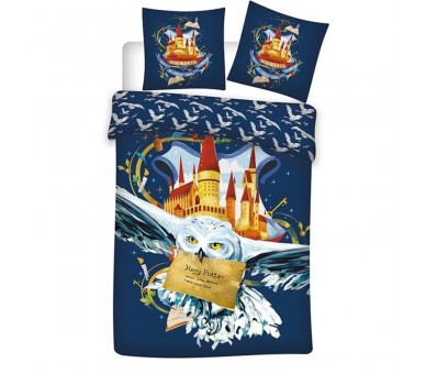 Funda nordica Hedwig Harry Potter cama 90cm microfibra