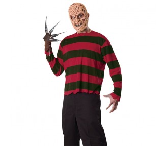 Kit disfraz Freddy Krueger Pesadilla en Elm Street adulto