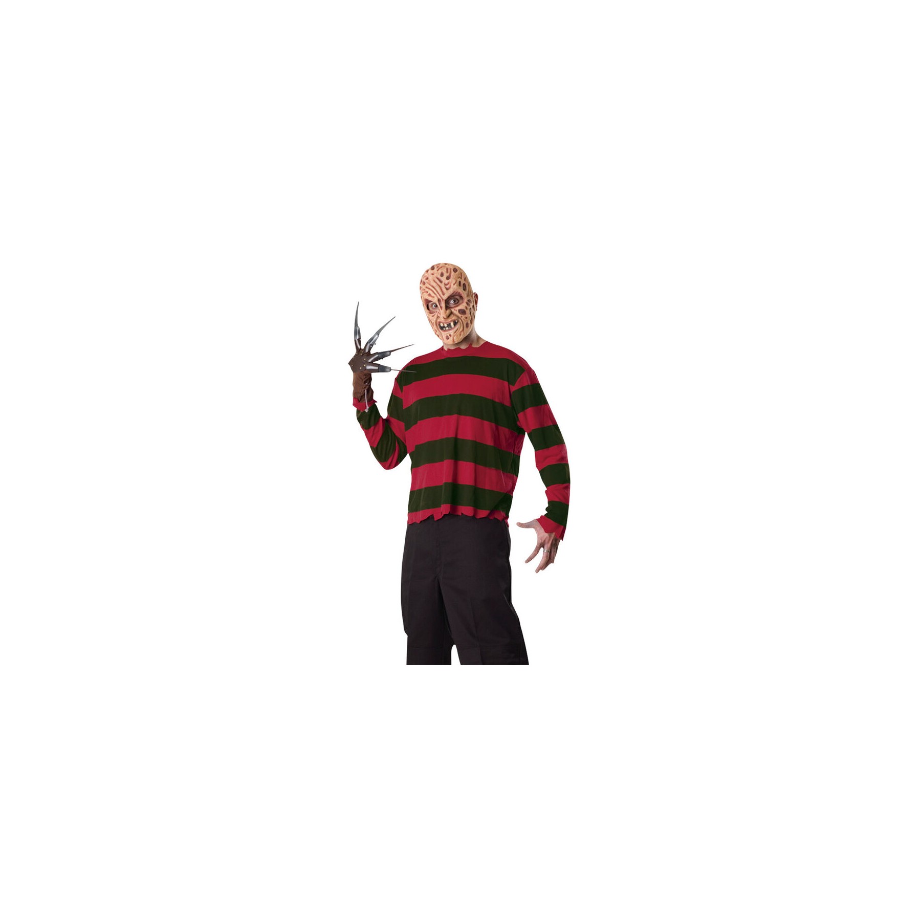 Kit disfraz Freddy Krueger Pesadilla en Elm Street adulto