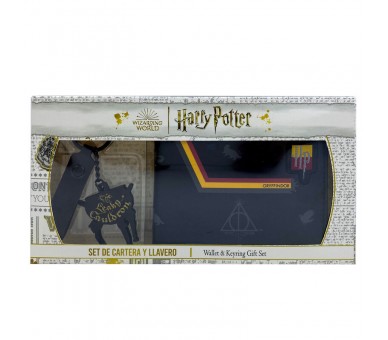 Set cartera + llavero Harry Potter