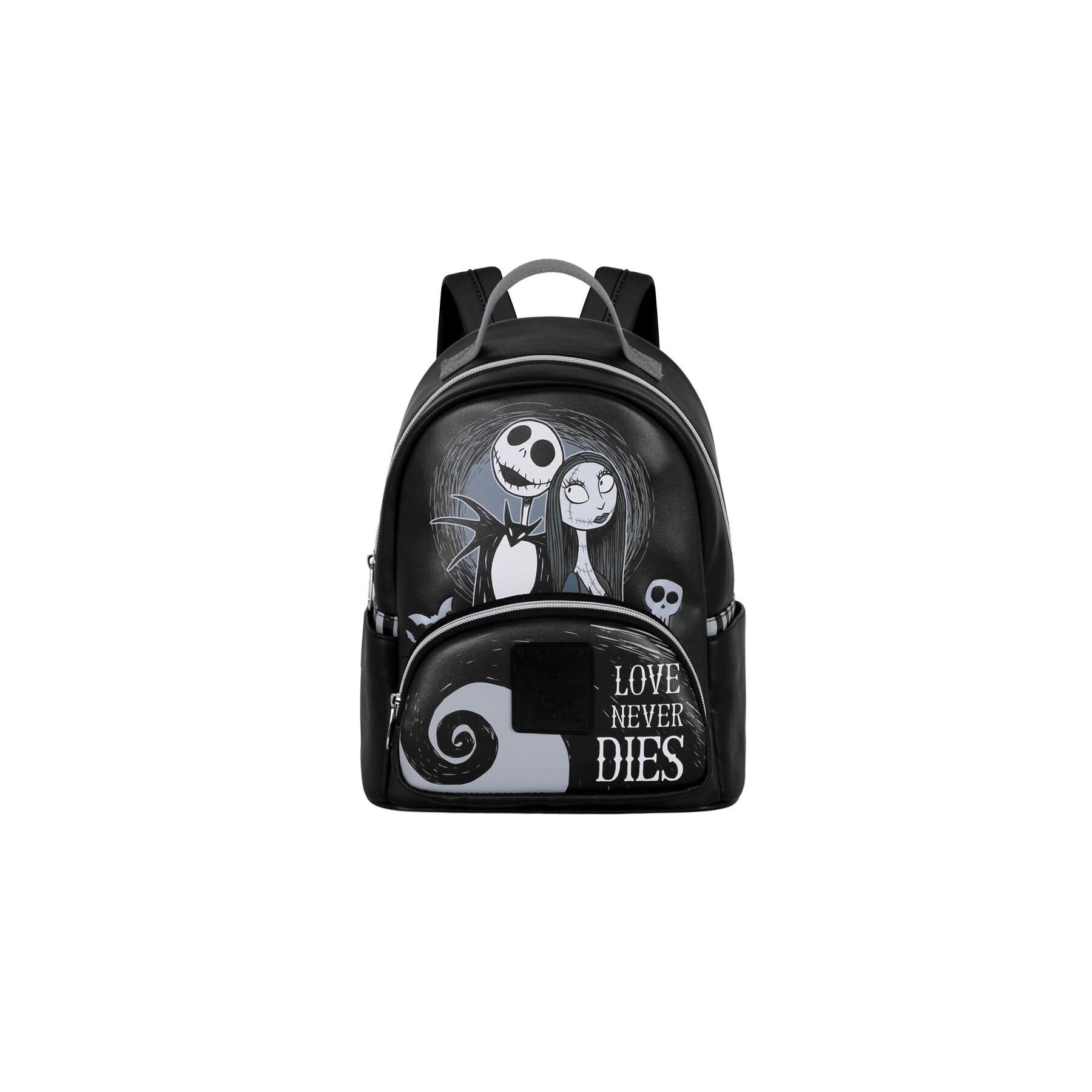 Mochila Love Pesadilla Antes de Navidad Disney 29cm