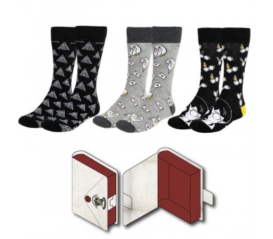 Set 3 calcetines Harry Potter
