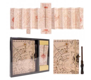 Set papeleria luces Harry Potter