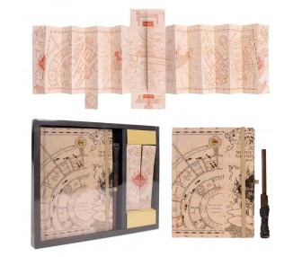 Set papeleria luces Harry Potter