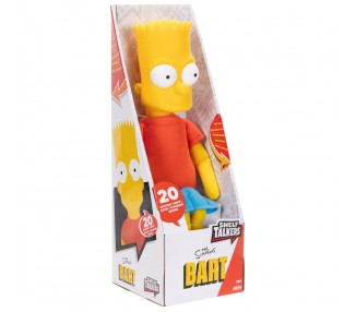 Peluche parlante Bart Shelf Los Simpsons ingles 33cm