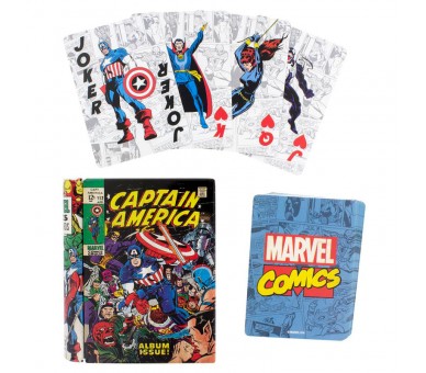 Baraja cartas Marvel