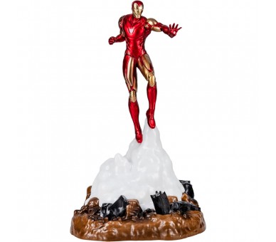 Lampara Diorama Iron Man Marvel 18cm