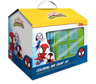 Set papeleria casa Spidey and His Amazing Friends Marvel 20pzs