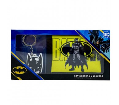 Set cartera + llavero Batman DC Comics