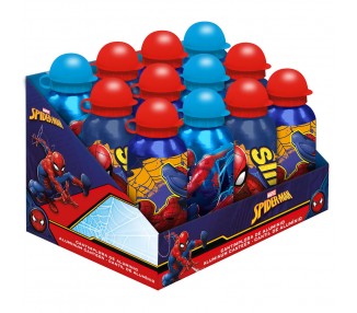 Cantimplora aluminio Spiderman Marvel 500ml surtido
