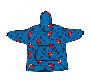 Bata sudadera oversize Spiderman Marvel coral infantil