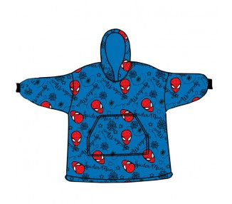 Bata sudadera oversize Spiderman Marvel coral infantil