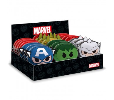 Monedero Chibi Marvel surtido