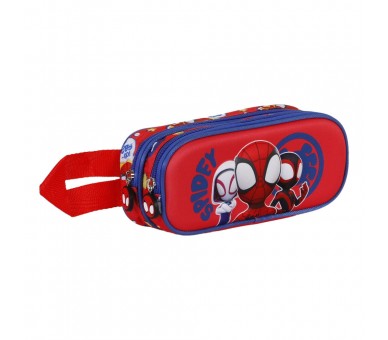 Portatodo 3D Gang Spidey Spiderman Marvel doble