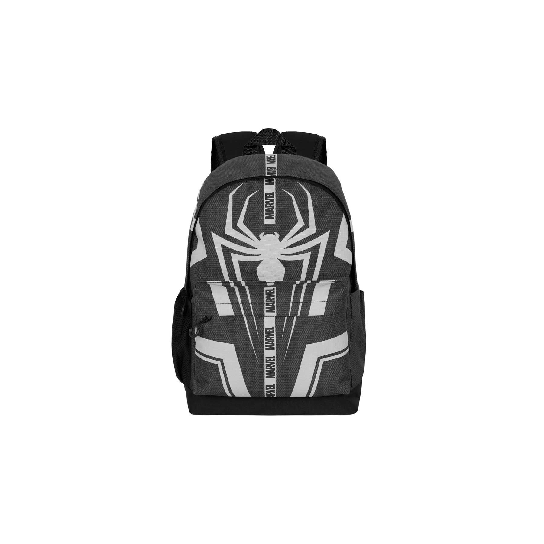 Mochila Plus Town Spiderman Marvel 43cm adaptable