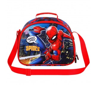 Bolsa portameriendas 3D Mighty Spiderman Marvel